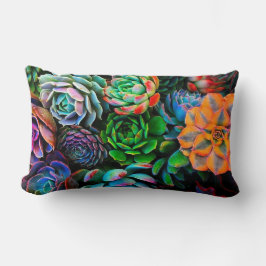 Lumbar Pillow natuur succulent texture Kussen