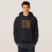 Lumbar Surgery Recovery Spinal Fusion Bionic Spine Hoodie (Voorkant volledig)