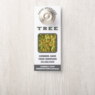 *~* Lumber Jack in TREE QR Tree Services Deur