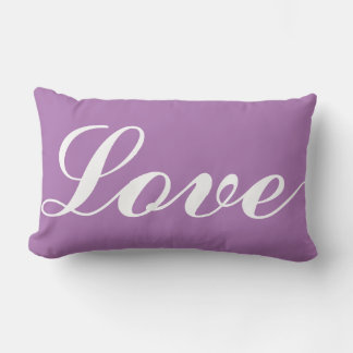 Lumber kussen - Liefde (lavender)