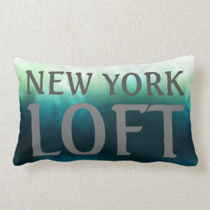 Lumber-kussen - New York Loft Blue/Green Kussen