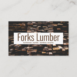 Lumber Wood Company Visitekaartje