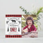 Lumberjack Anniversaire Invitation Lumberjack Part (Debout devant)