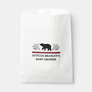 Lumberjack Beer Baby Boy Favor Bags Bedankzakje