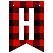 Lumberjack Birthday Play Vlaggetjes (Tweede vlag)