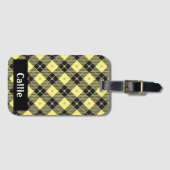 Lumberjack Black & Yellow Play Bagagelabel (Voorkant (horizontaal))