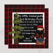 Lumberjack Gnome Kaart (Voorkant / Achterkant)