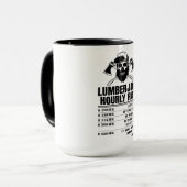 Lumberjack Hourly Rate Mok (Voorkant links)