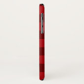 Lumberjack Land Kerstmis Rode buffel geruite Case-Mate iPhone Case (Achterkant/links)