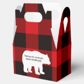 Lumberjack Little Beer Party Favor Bag Bedankdoosjes (Geopend)