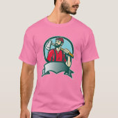 Lumberjack Logger Forester Woodcutter T-shirt (Voorkant)