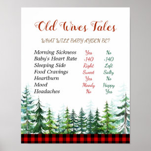 Lumberjack Old Wives Tales Gender Reopenbaart Boar Poster