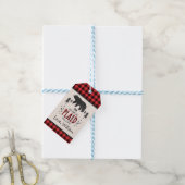 Lumberjack partij gunst dank u Label Cadeaulabel (Met Touw)