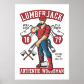  Lumberjack Poster (Voorkant)