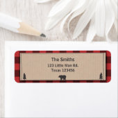 Lumberjack Return Address Label (Insitu)