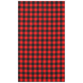 Lumberjack Style - rode stof + uw ideeën Tafelkleed (Voorkant)