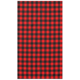 Lumberjack Style - rode stof + uw ideeën Tafelkleed