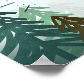 Lumberjack Wild One Forest Hot Chocolate Sign Poster (Hoek)