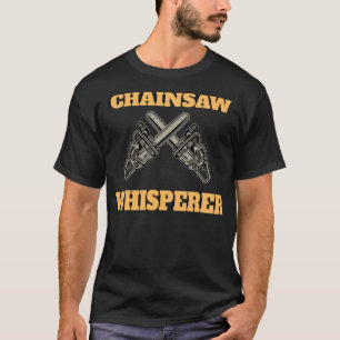 LUMBERJACK WOODWORKER Chainzaag voedselgeboorte T-shirt