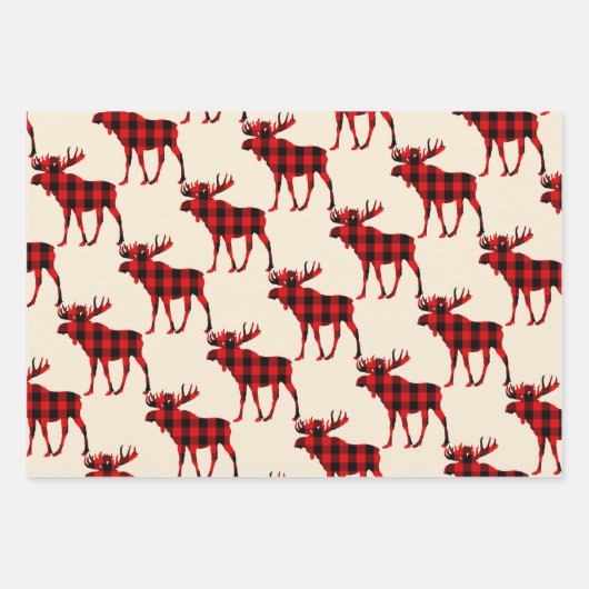 Lumberjack Wrapping Paper flat-panelvelset, 3 (Voorkant 2)
