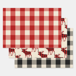 Lumberjack Wrapping Paper flat-panelvelset, 3