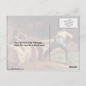 Lumberjacks met hout van Millet Jean-Francois Briefkaart (Achterkant)