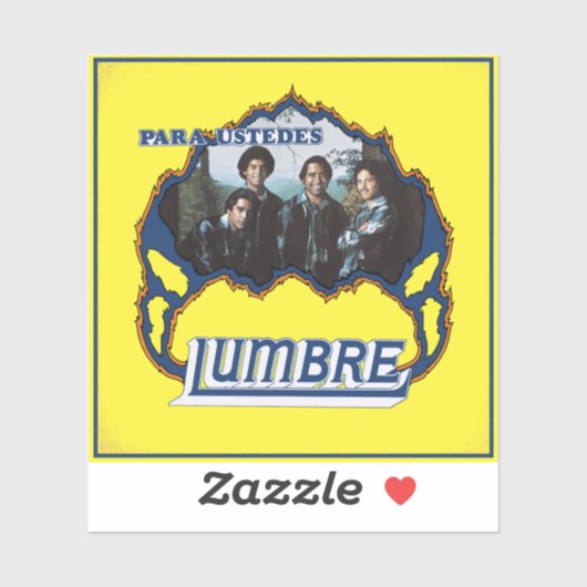 Lumbre Custom-Cut Vinyl Sticker (Vel)