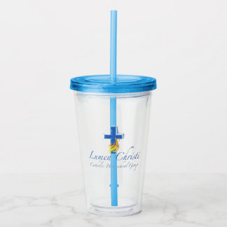 Lumen Christi Tumbler Acryl Drinkbeker