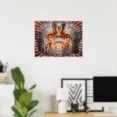 Lumière - Affiche (Bureau à domicile)