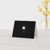 lumière au bout du tunnel - carte pour notes (Fleur jaune)