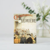 Lumière Brothers Cinema Poster Briefkaart (Staand voorkant)