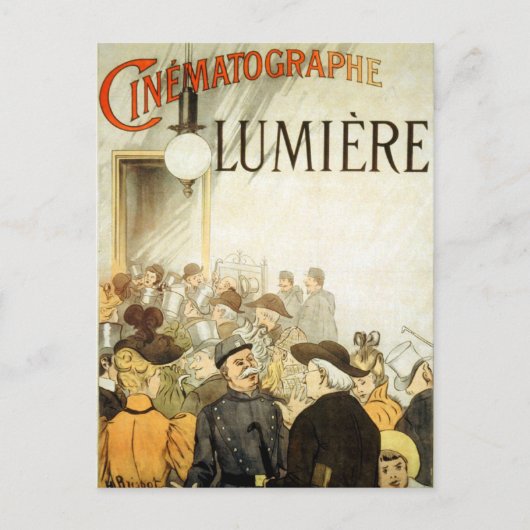 Lumière Brothers Cinema Poster Briefkaart (Voorkant)