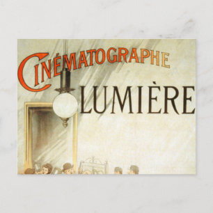 Lumière Brothers Cinema Poster Briefkaart