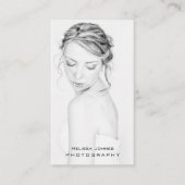 Lumière | Carte de visite photographe (Devant)