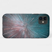 Lumière colorée rayonne coque iphone (Dos (Horizontal))