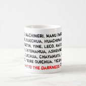 lumière dans la tasse d'obscurité (Centre)