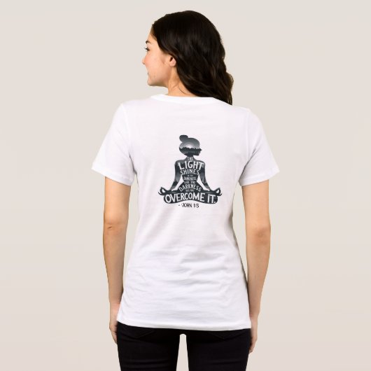 Lumière dans l'obscurité TShirt (Verso intégral)
