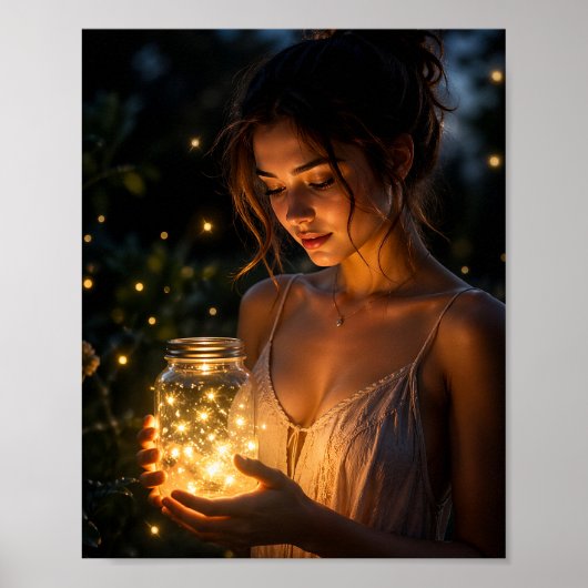 Lumière dans ses mains affiche (Devant)