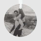 LUMIÈRE DE BOIS RUSTIQUE PREMIÈRE PHOTO DE NOËL PE (dos)