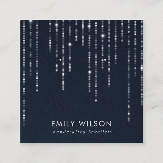 LUMIÈRE DE CHAÎNE DE VELVET MARINE ÉTIQUETTE DE RE (Devant)