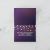 Lumière de corde Soirée Mariage Merci (Intérieur)