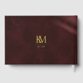 Lumière de la lune Romance Mariage Bourgogne Gold  (Verso)