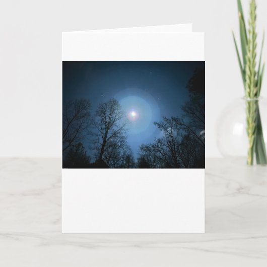 Lumière de nuit, carte (Devant)