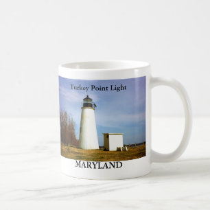 Lumière de point de la Turquie, tasse du Maryland