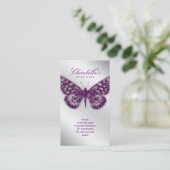 Lumière de pourpre de papillon de salon de carte (Debout devant)