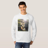 Lumière de YouYou d'être long T-shirt de douille (Devant entier)