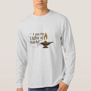 Lumière du monde   T-shirt de la citation de Jésus