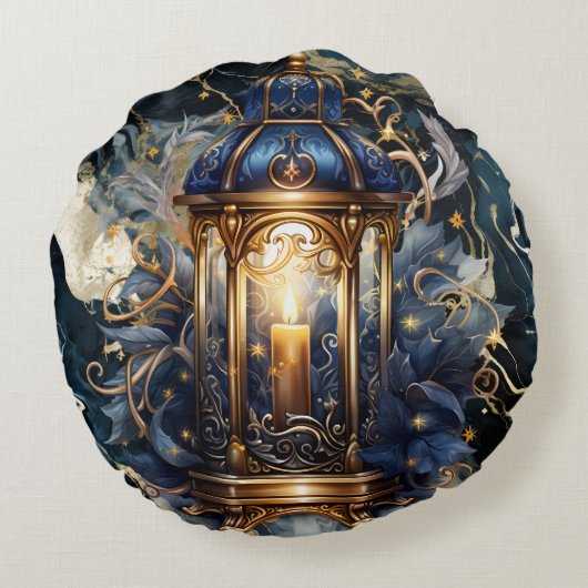 Lumière Extraordinaire vers mon Coussin rond de ch (Dos)