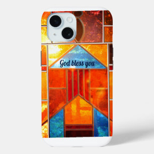Lumière magique déferlant des fenêtres de l'Eglise