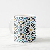 Lumière marocaine de tasse de conception de tuile (Devant gauche)